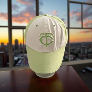 Women’s Genuine Merchandise Lime Minnesota Twins Adjustable Back Baseball Cap